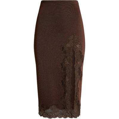 Balmain Skirts BROWN