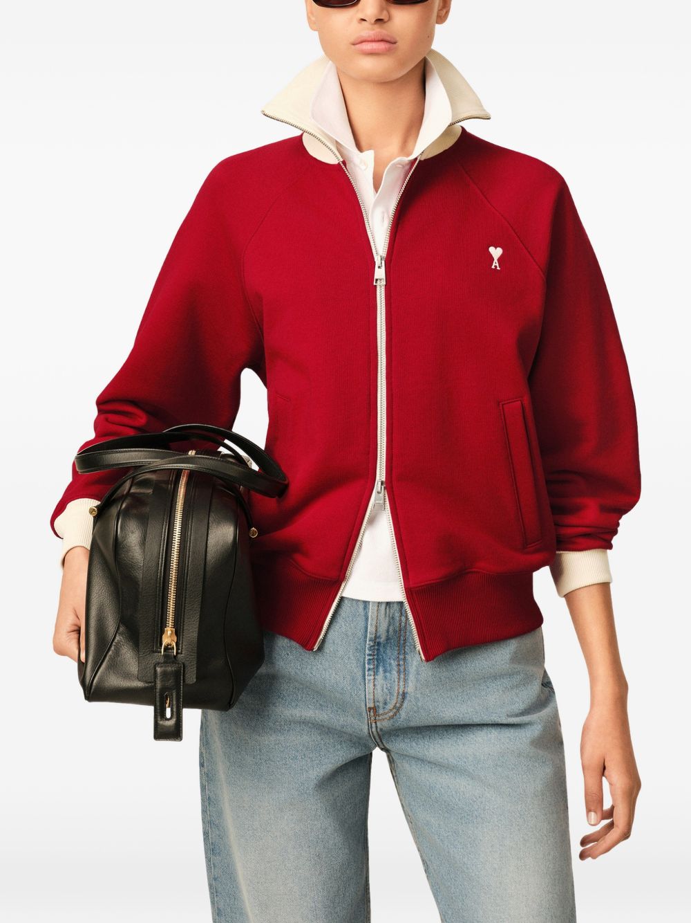 AMI PARIS Sweaters RED