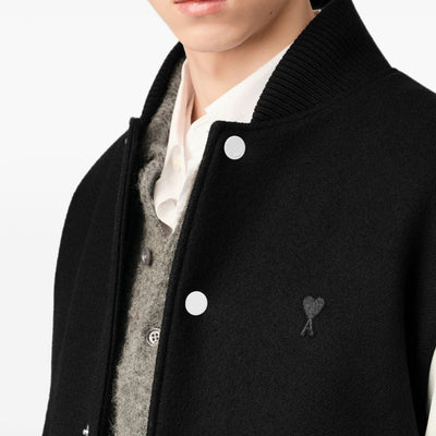 AMI PARIS Coats BLACK