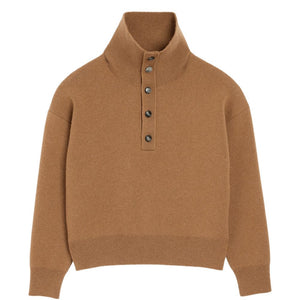AMI PARIS Sweaters CAMEL