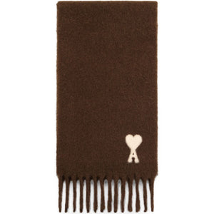 AMI PARIS Scarfs BROWN