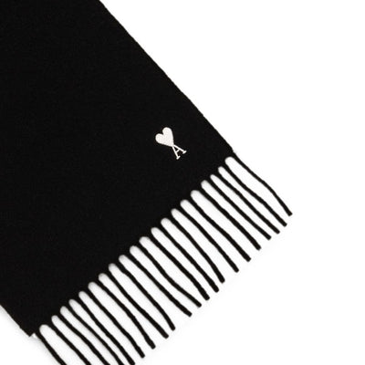 AMI PARIS Scarfs BLACK