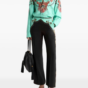 Etro Trousers BLACK