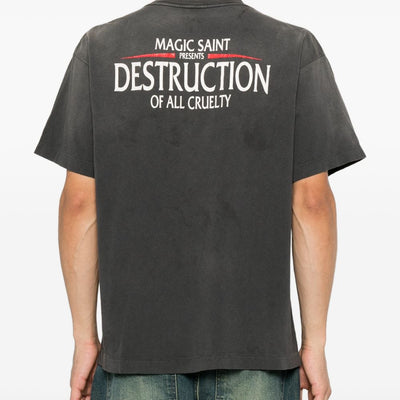 SAINT MXXXXXX T-shirts and Polos BLACK