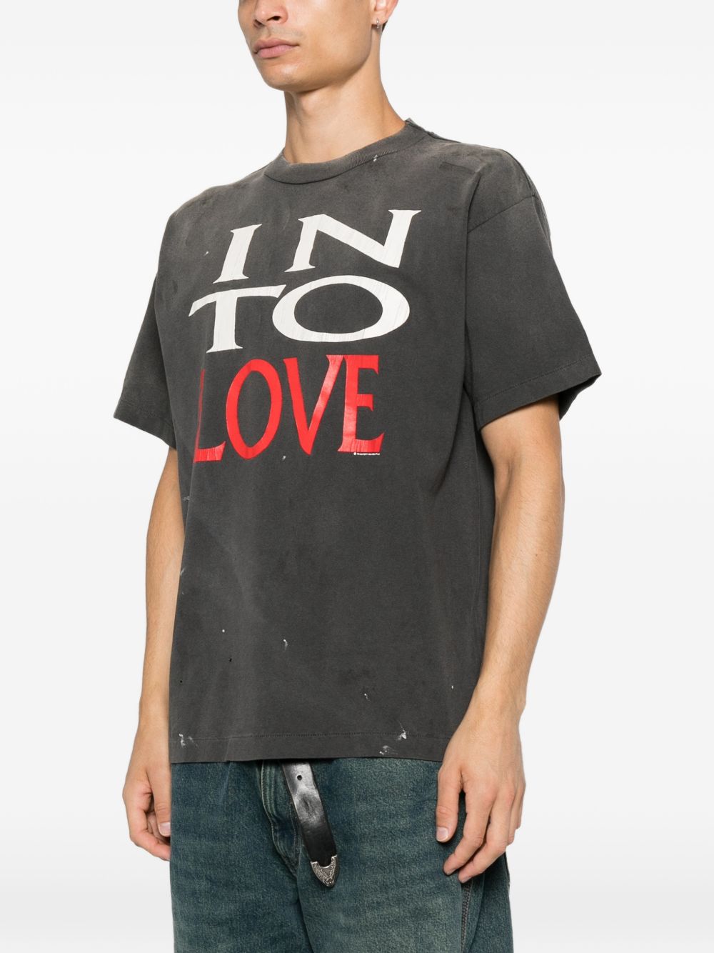 SAINT MXXXXXX T-shirts and Polos BLACK