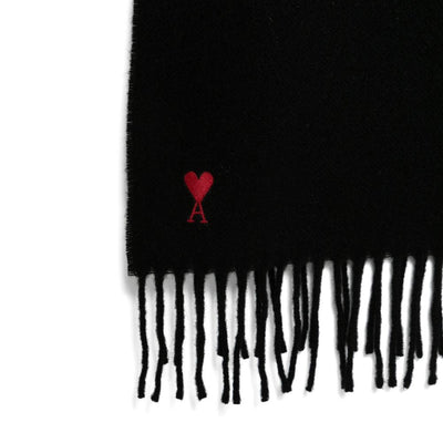 AMI PARIS Scarfs BLACK