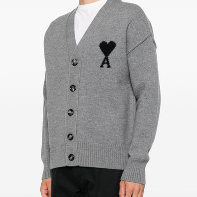 AMI PARIS Sweaters GREY