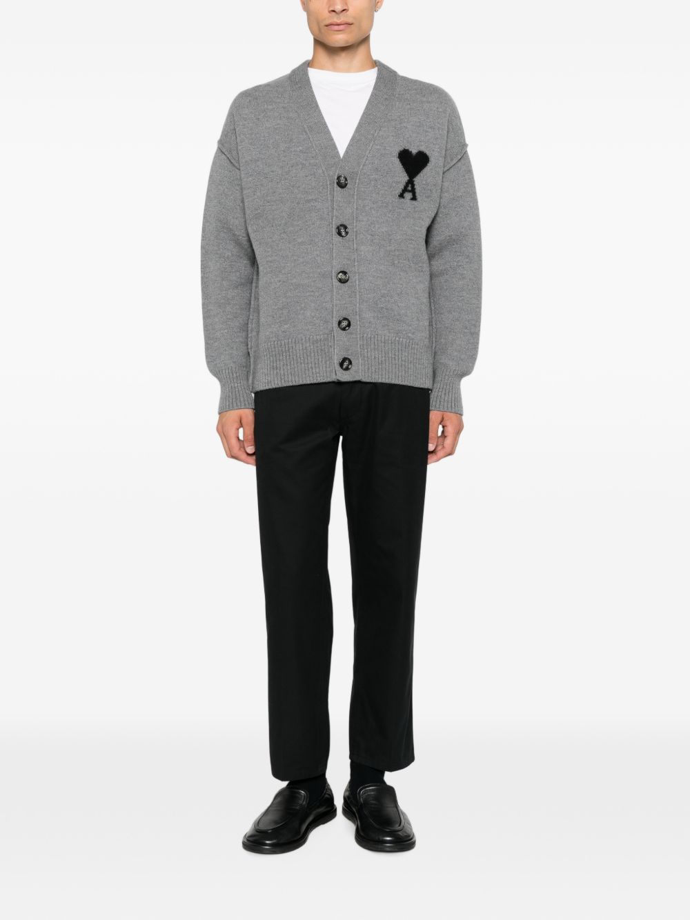AMI PARIS Sweaters GREY