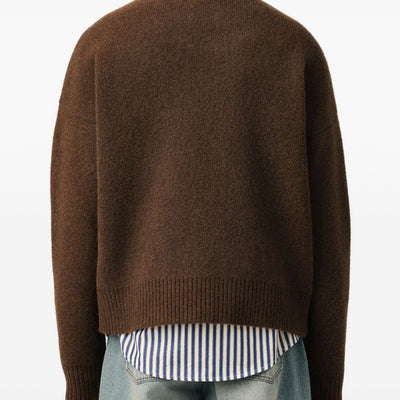 AMI PARIS Sweaters BROWN