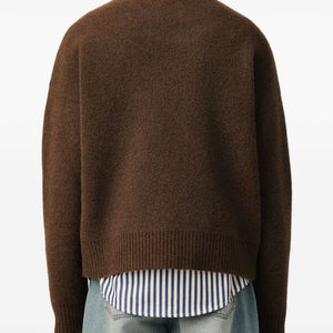 AMI PARIS Sweaters BROWN
