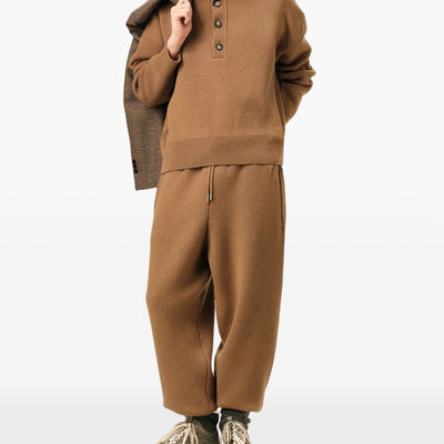 AMI PARIS Sweaters CAMEL