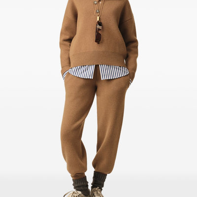 AMI PARIS Sweaters CAMEL