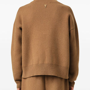 AMI PARIS Sweaters CAMEL