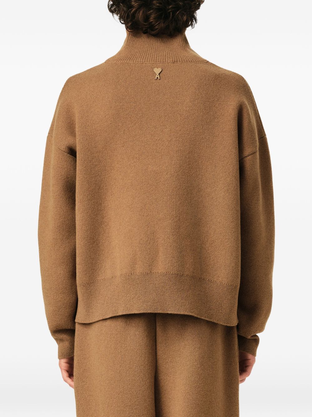 AMI PARIS Sweaters CAMEL