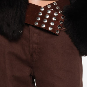 HAIKURE Jeans BROWN