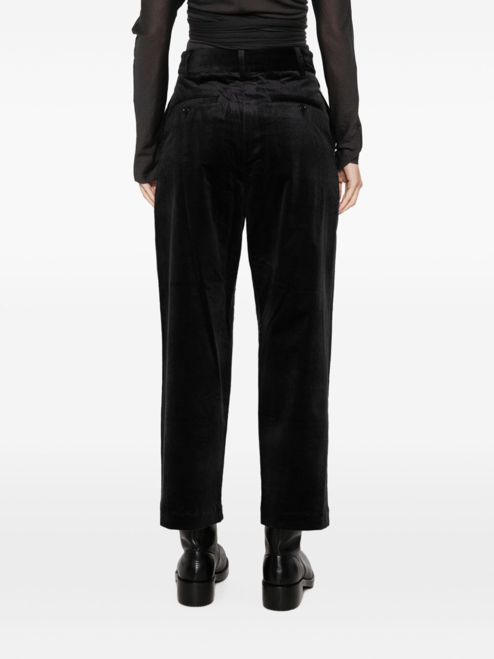 NICHOLSON & NICHOLSON Trousers BLACK