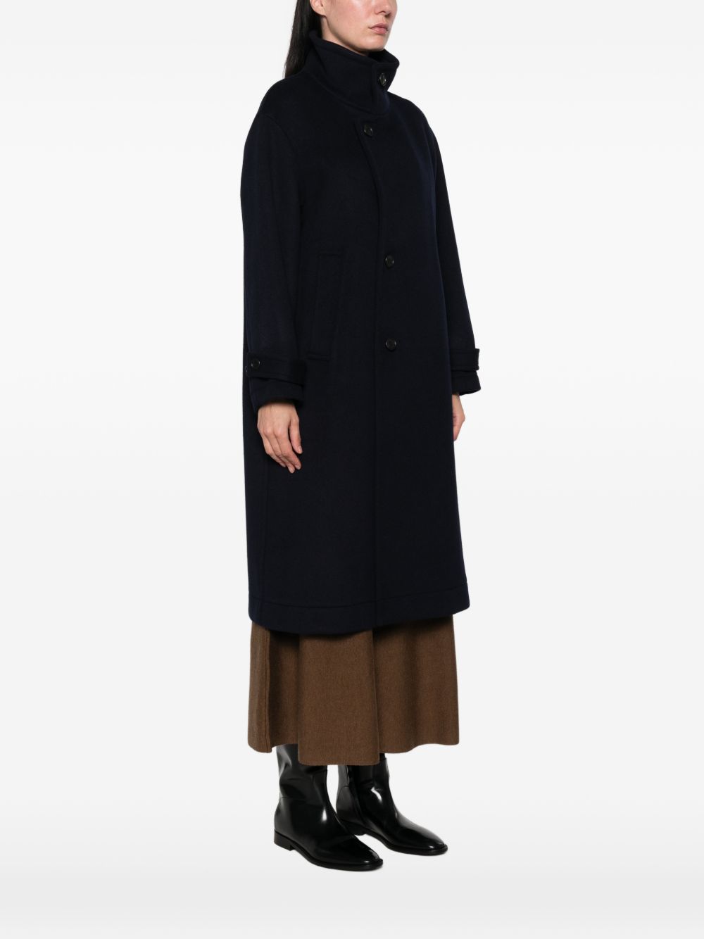 NICHOLSON & NICHOLSON Coats NAVY