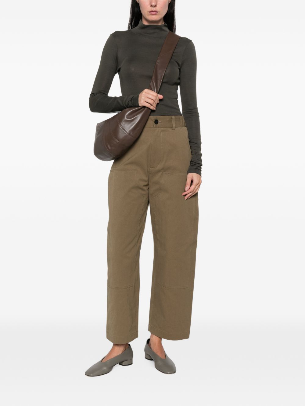 NICHOLSON & NICHOLSON Trousers KAKI
