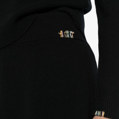 EXTREME CASHMERE Skirts BLACK
