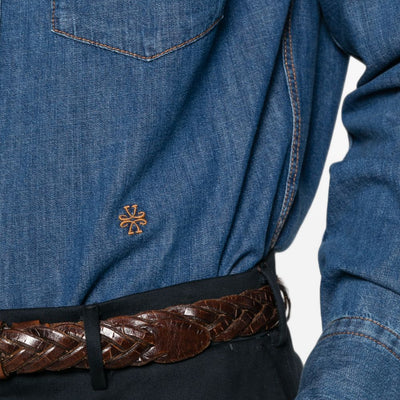 JACOB COHEN Shirts NAVY