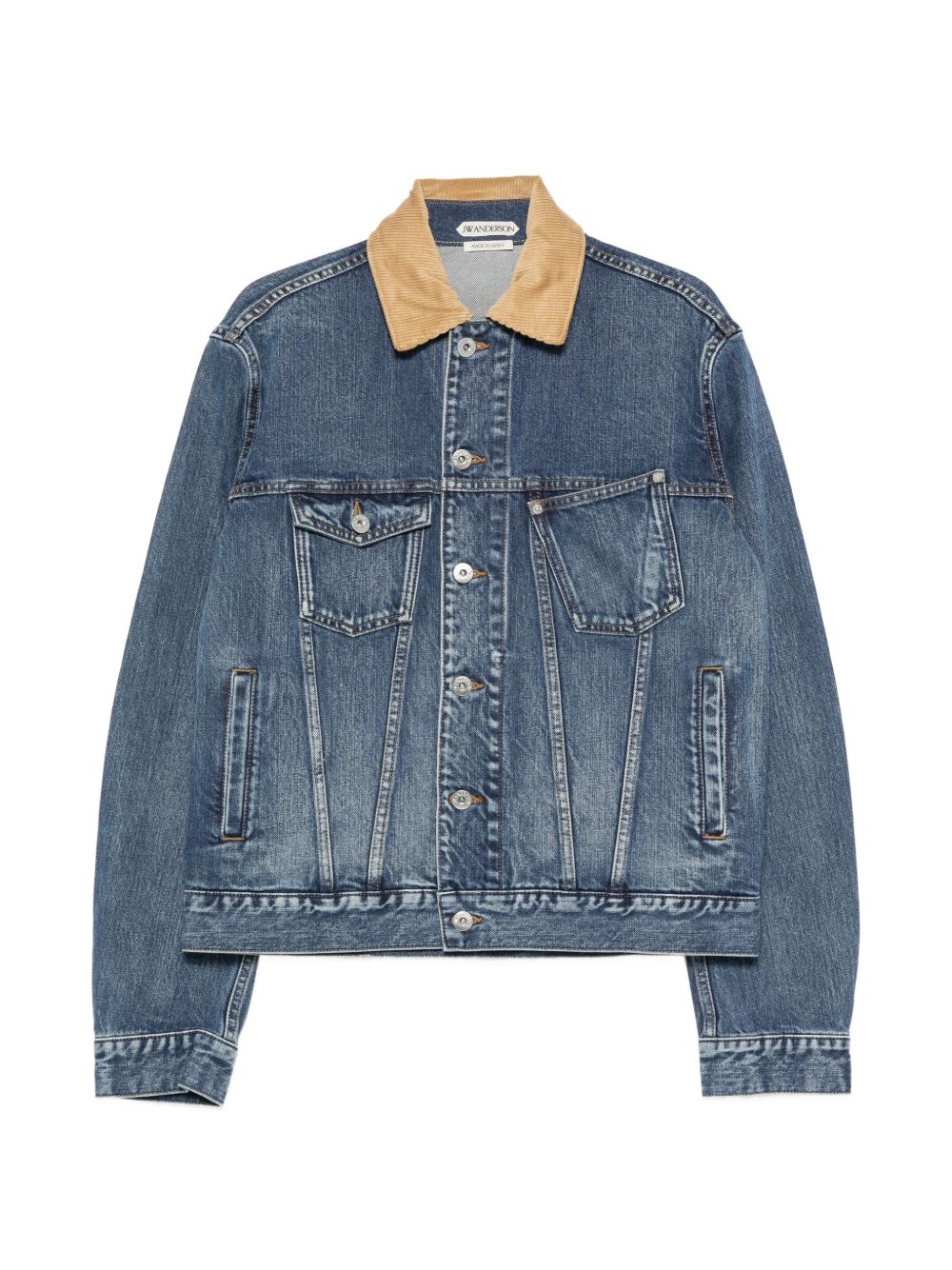 032C J.W.Anderson Coats NAVY