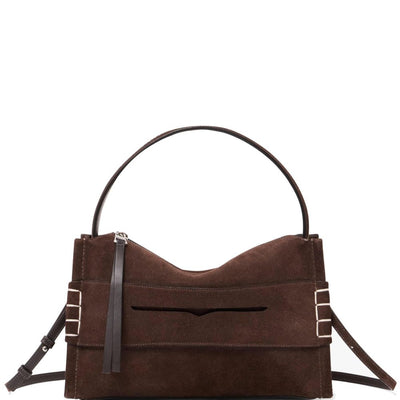 032C JW Anderson Suede Shoulder Bag