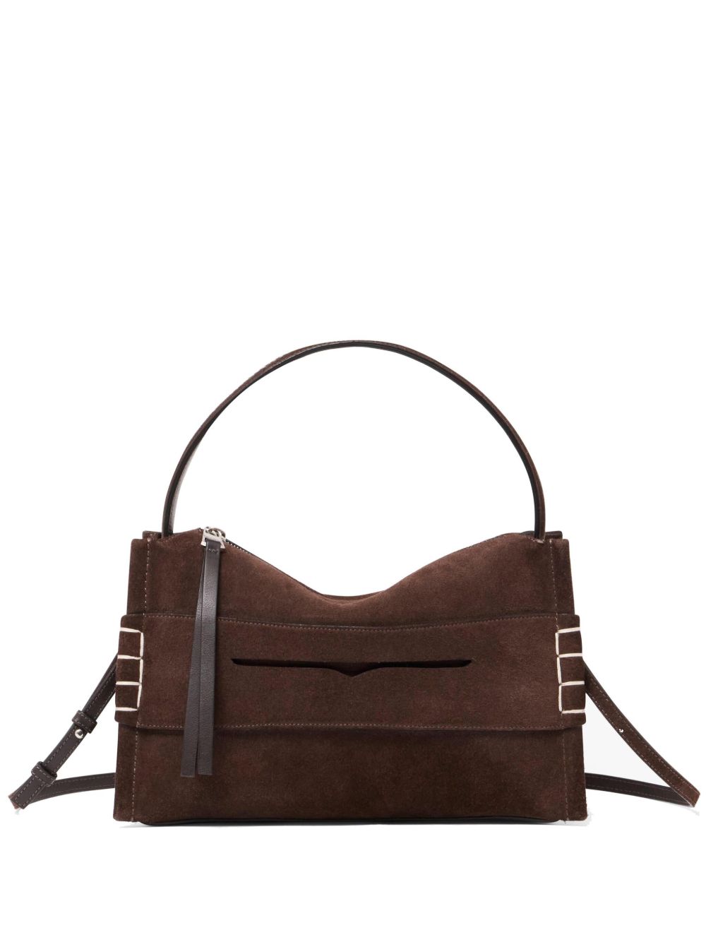 032C JW Anderson Suede Shoulder Bag