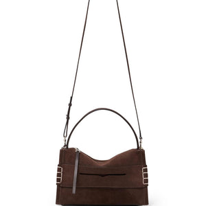 032C JW Anderson Suede Shoulder Bag