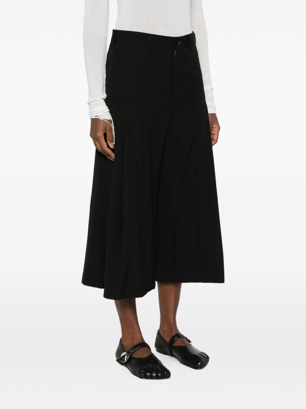 COMME COMME Trousers BLACK