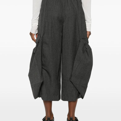 COMME COMME Trousers GREY