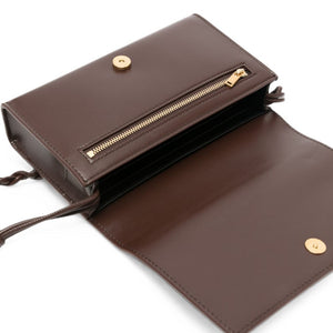 Jil Sander Braided Leather Shoulder Bag
