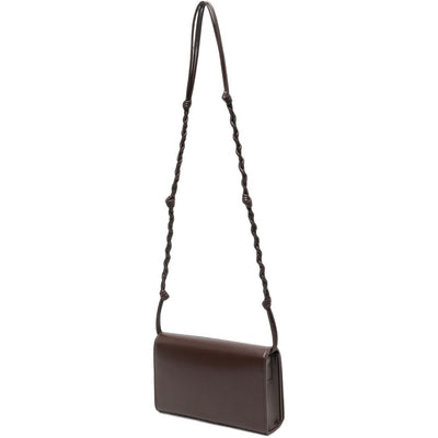 Jil Sander Braided Leather Shoulder Bag