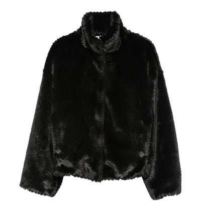 Forte Forte Coats BLACK