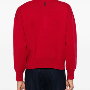 AMI PARIS Sweaters RED
