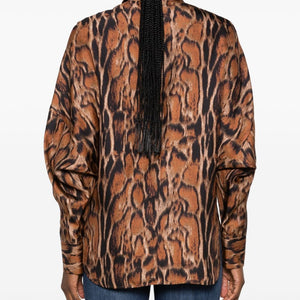 ALBERTO BIANI Shirts LEOPARD PRINT