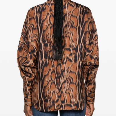 ALBERTO BIANI Shirts LEOPARD PRINT
