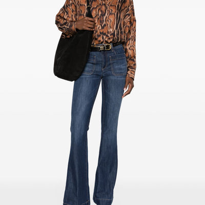 ALBERTO BIANI Shirts LEOPARD PRINT