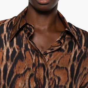 ALBERTO BIANI Shirts LEOPARD PRINT