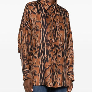 ALBERTO BIANI Shirts LEOPARD PRINT