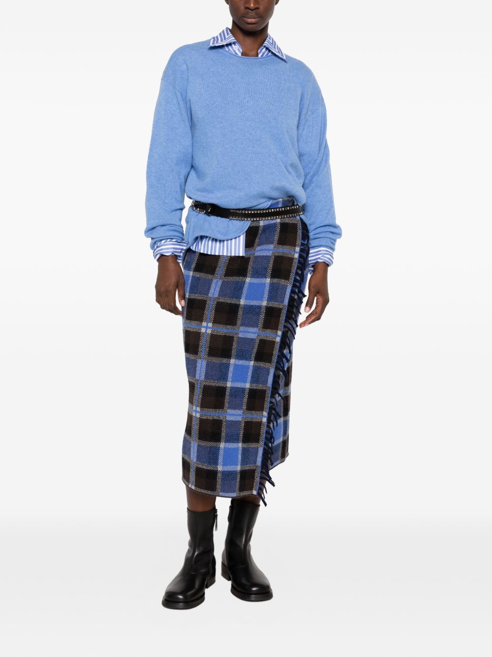 GUEST IN RESIDENCE Skirts NAVY