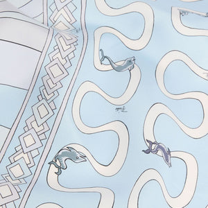PUCCI Scarfs LIGHT BLUE