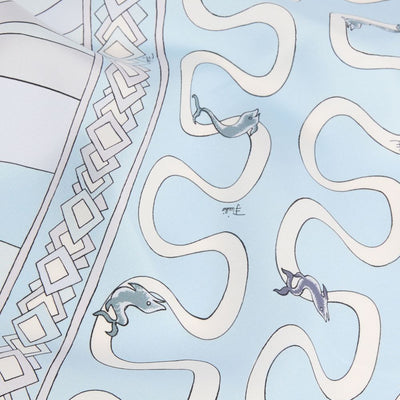 PUCCI Scarfs LIGHT BLUE