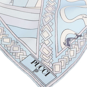 PUCCI Scarfs LIGHT BLUE
