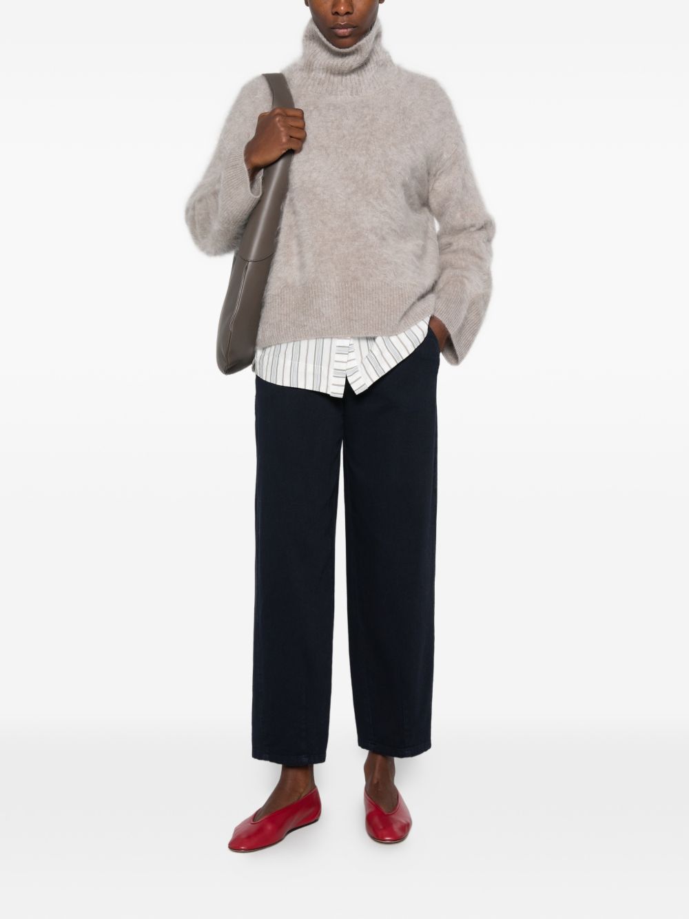 VIA MASINI 80 Trousers NAVY