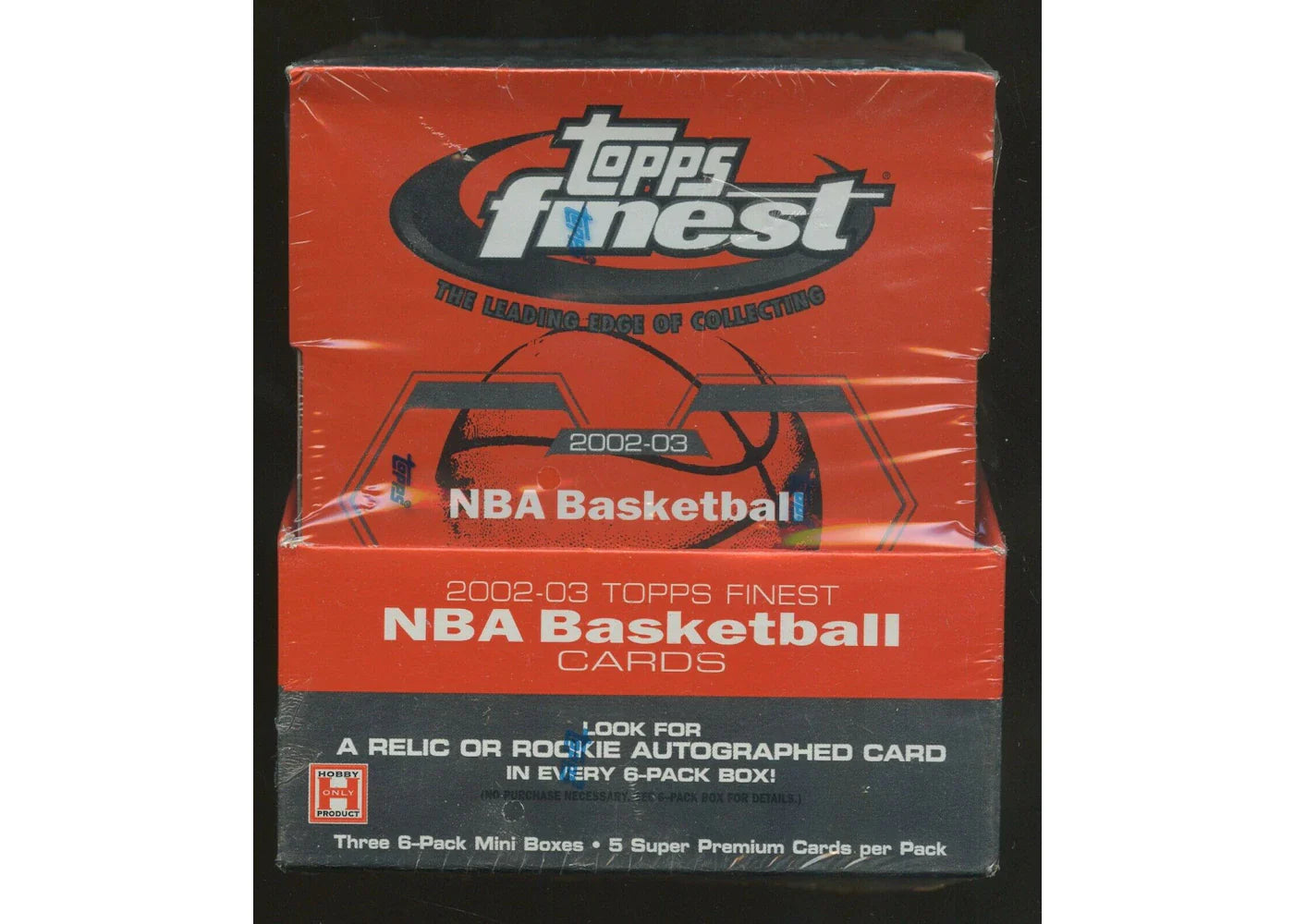 2002/ 03 Topps Finest Basketball Hobby Box