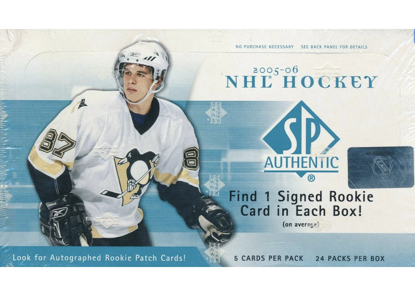 2005-06 Upper Deck SP Authentic Hockey Hobby Box