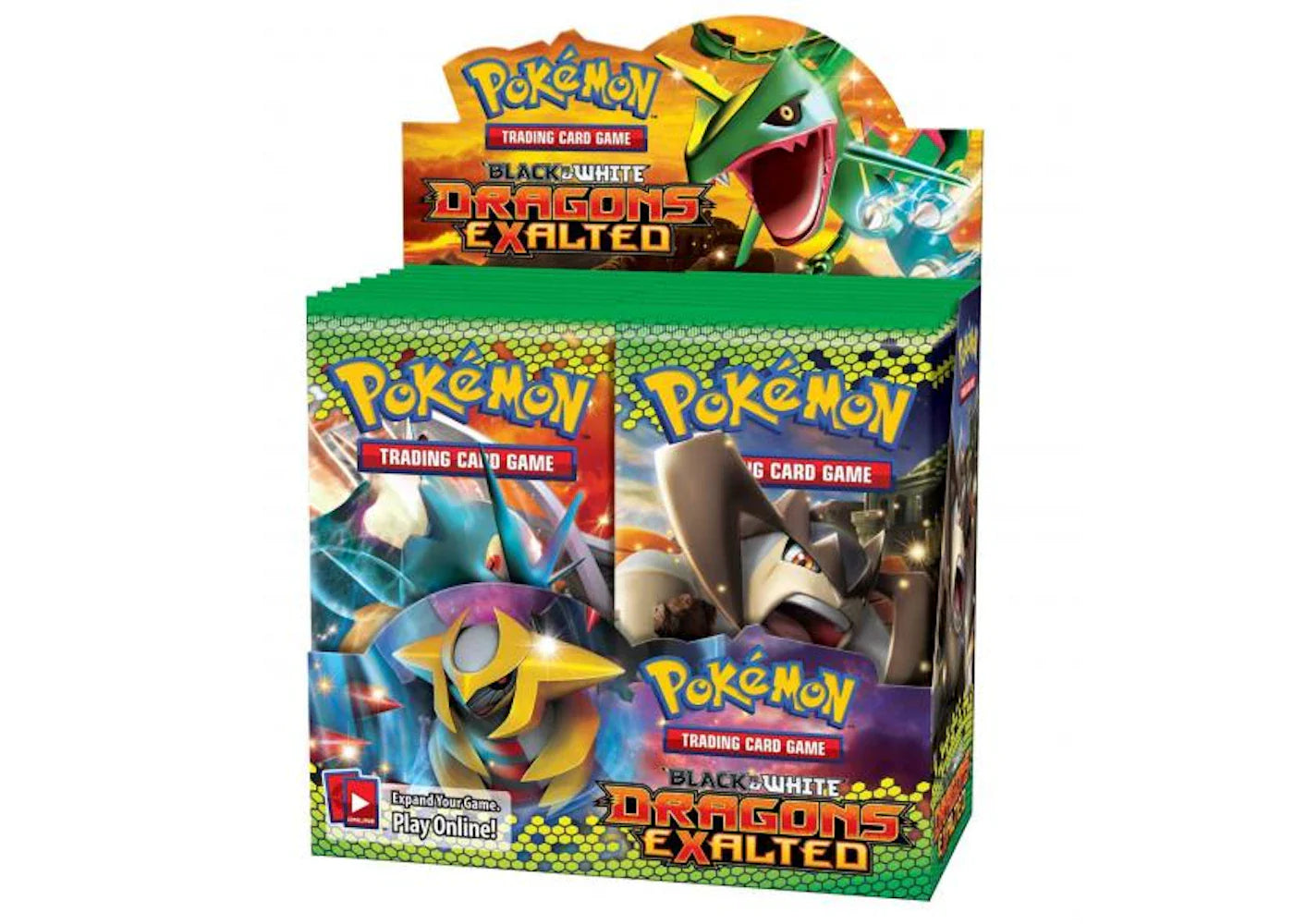2012 Pokemon Black and White Dragons Exalted Booster Box