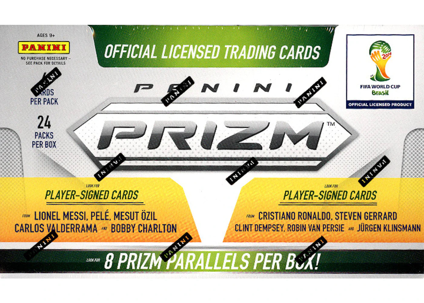 2014 Panini Prizm World Cup Soccer Hobby Box