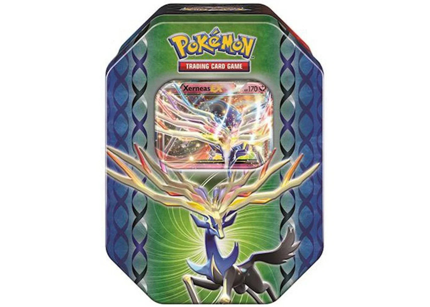 2014 Pokemon TCG Legends of Kalos Xerneas Tin