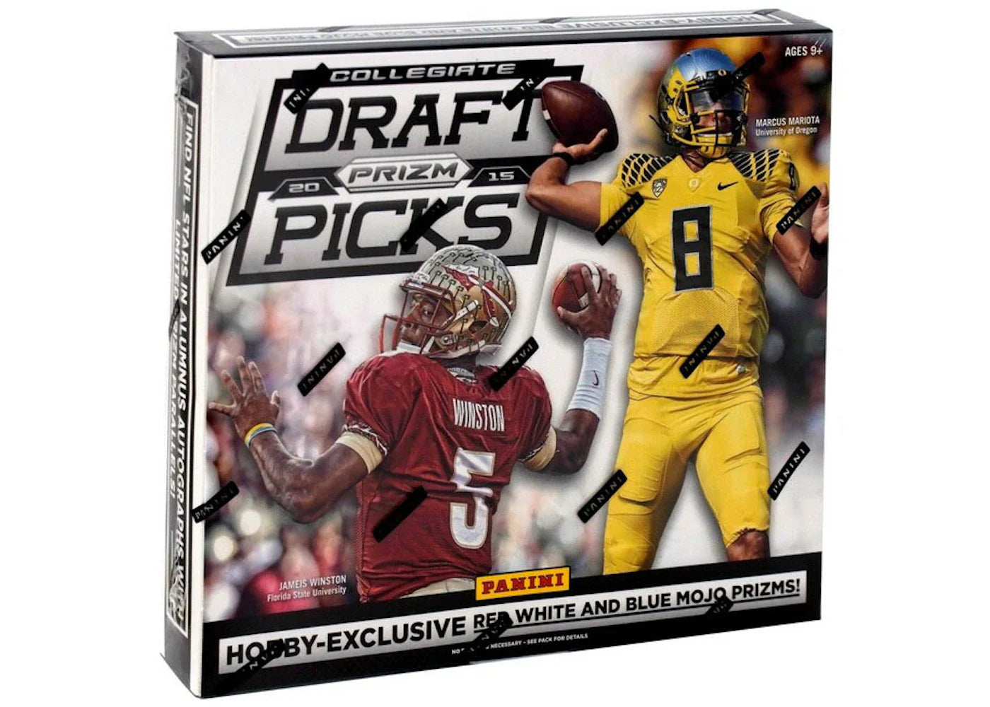 2015 Panini Prizm Collegiate Draft Picks Football Hobby Box